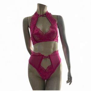 Oh La La Cheri  2pc Lace Bra, Panty NWT-SM